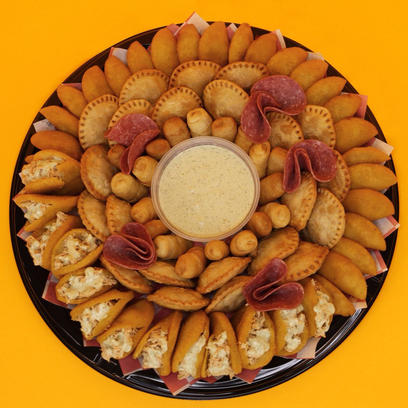 Tray of 100 Snack Units