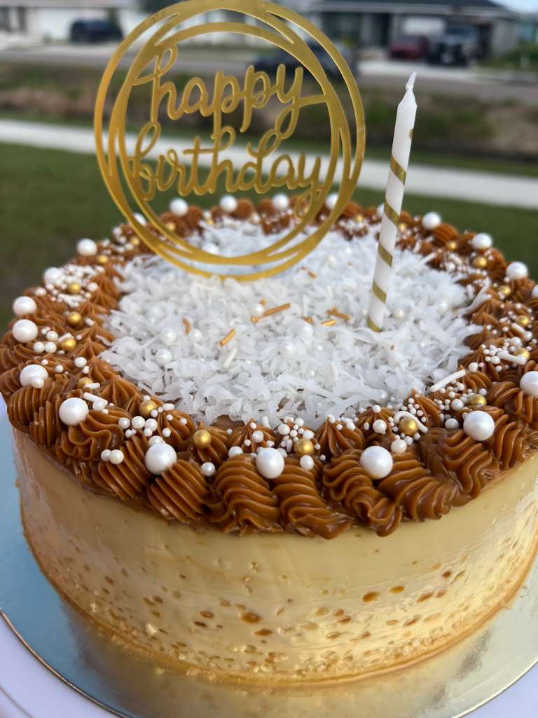 Quesillo decorado 4
